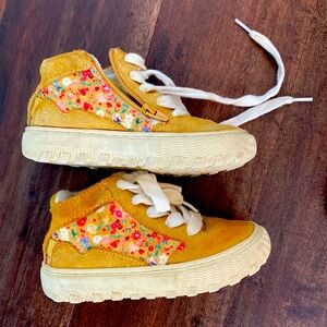 Zara floral boot